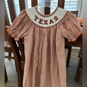 Beautiful smocked fall dresses and Jon Jon